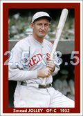 Smead Jolley - 1932 Boston Red Sox - choose a size & style
