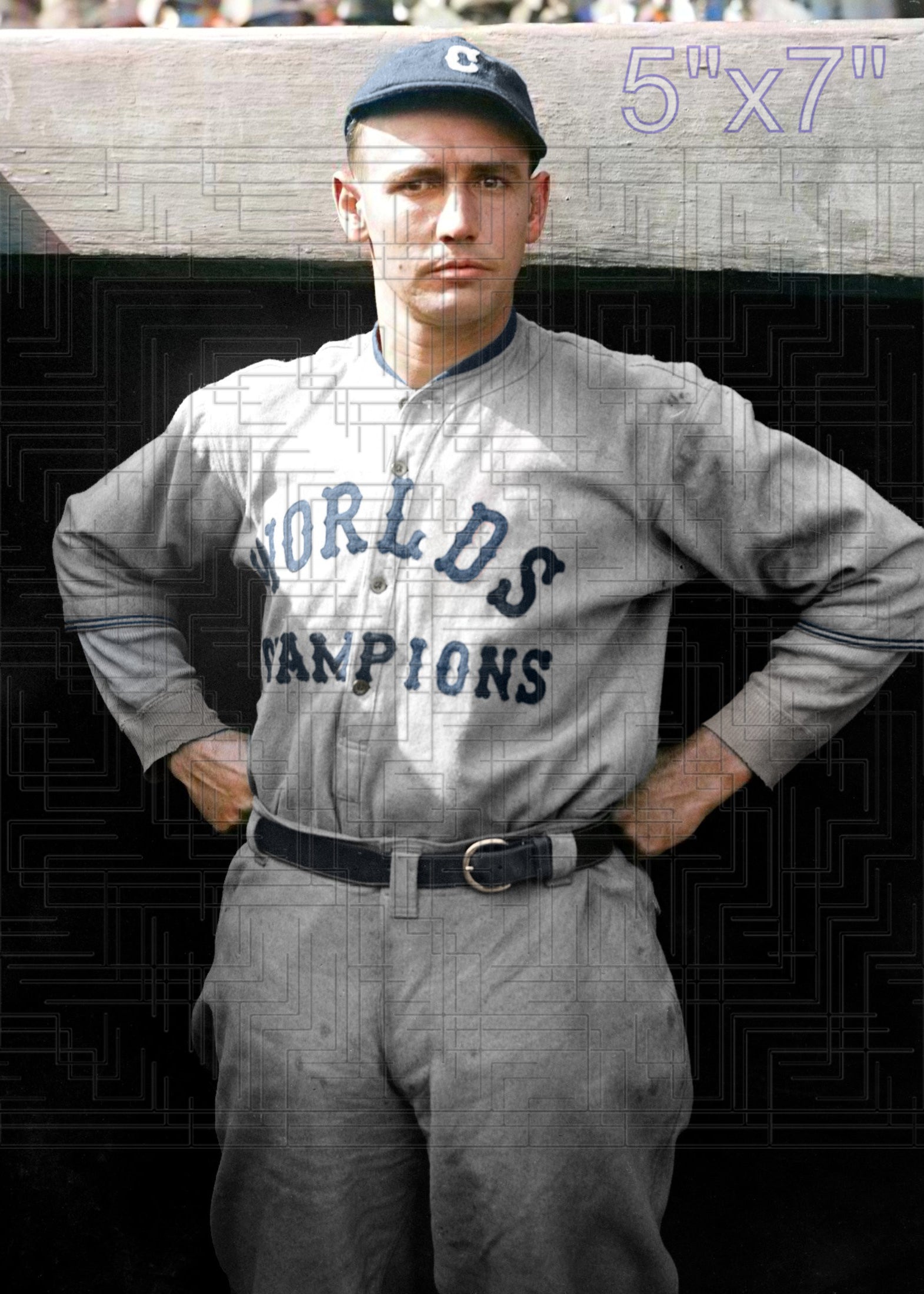 Smoky Joe Wood - 1920 Cleveland Indians - choose a size & style