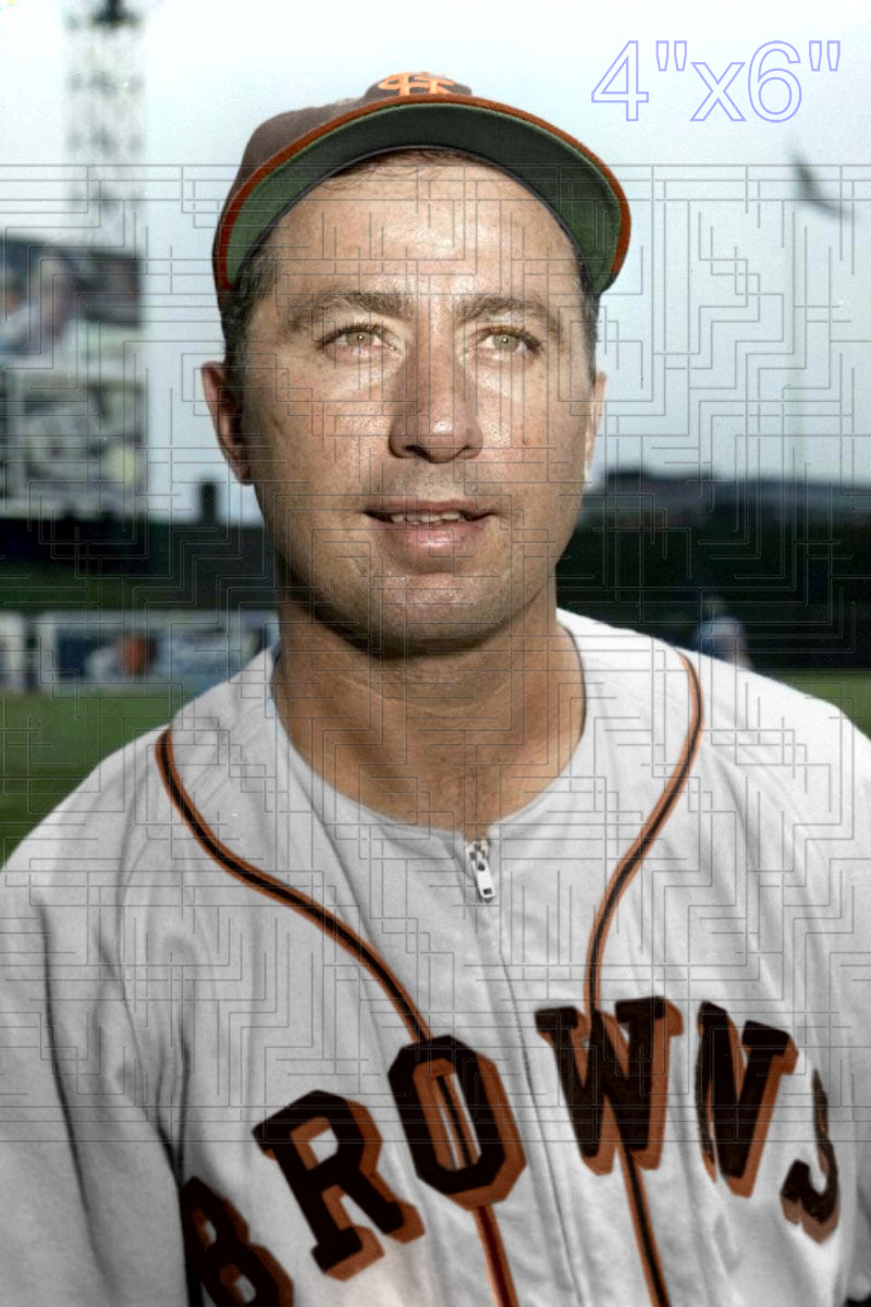 Snuffy Stirnweiss - 1950 St. Louis Browns - choose a size & style