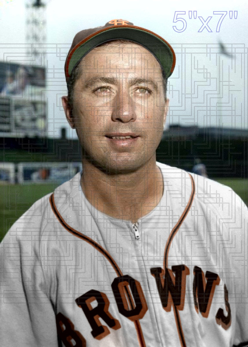 Snuffy Stirnweiss - 1950 St. Louis Browns - choose a size & style