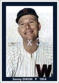 Sonny Dixon - 1954 Washington Senators - choose a size & style