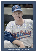 Sonny Dixon - 1954 Philadelphia Athletics - choose a size & style