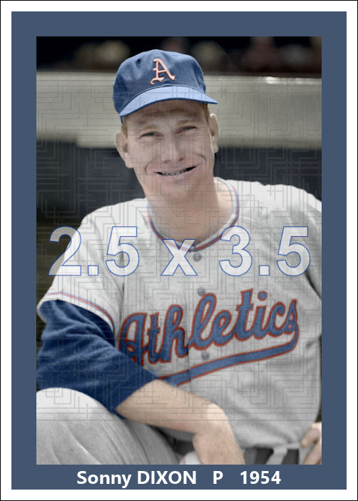 Sonny Dixon - 1954 Philadelphia Athletics - choose a size & style