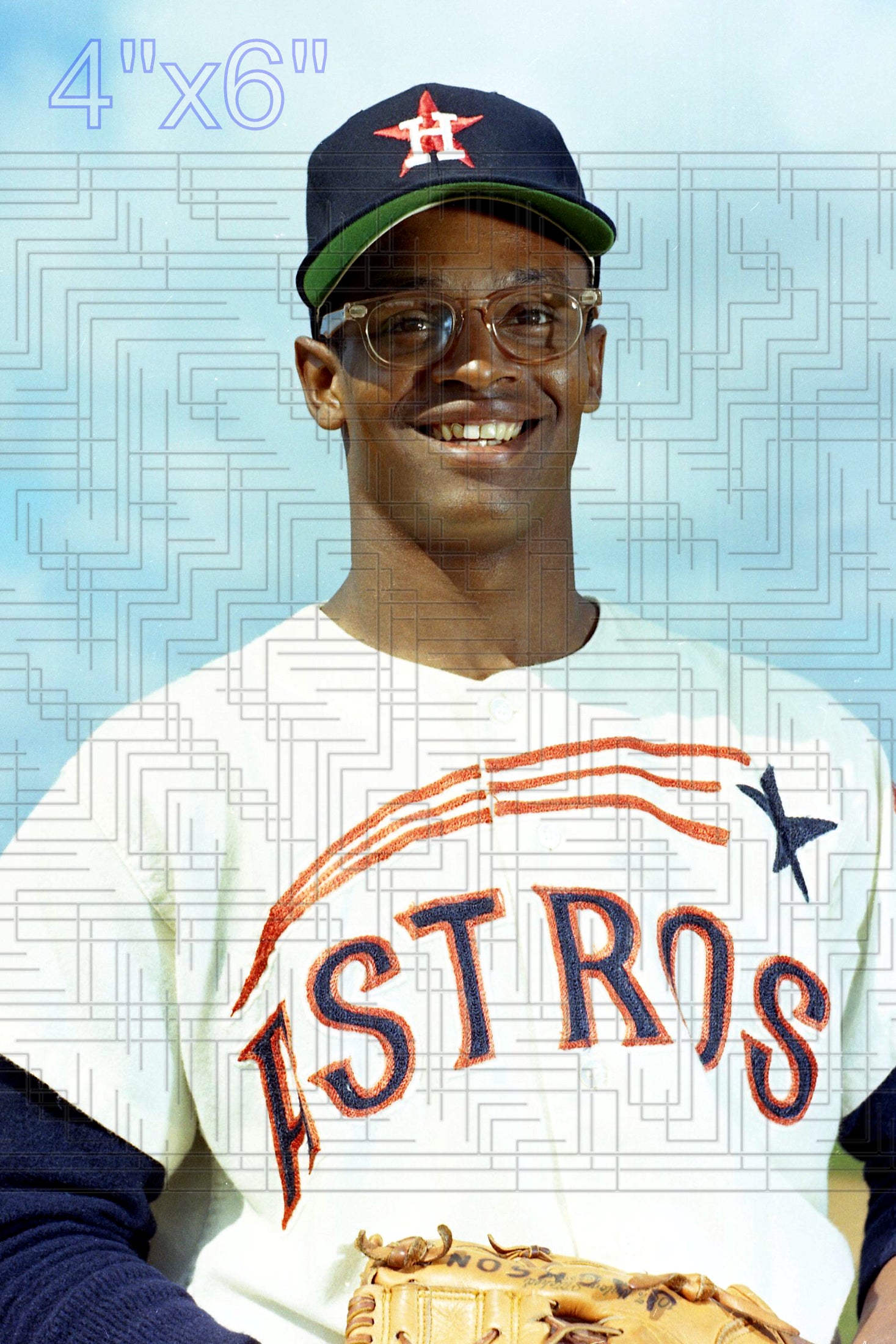 Sonny Jackson - 1965 Houston Astros - pose A - choose a size & style