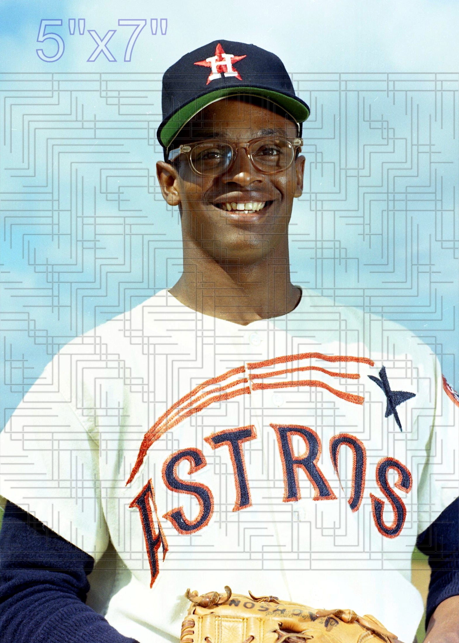 Sonny Jackson - 1965 Houston Astros - pose A - choose a size & style