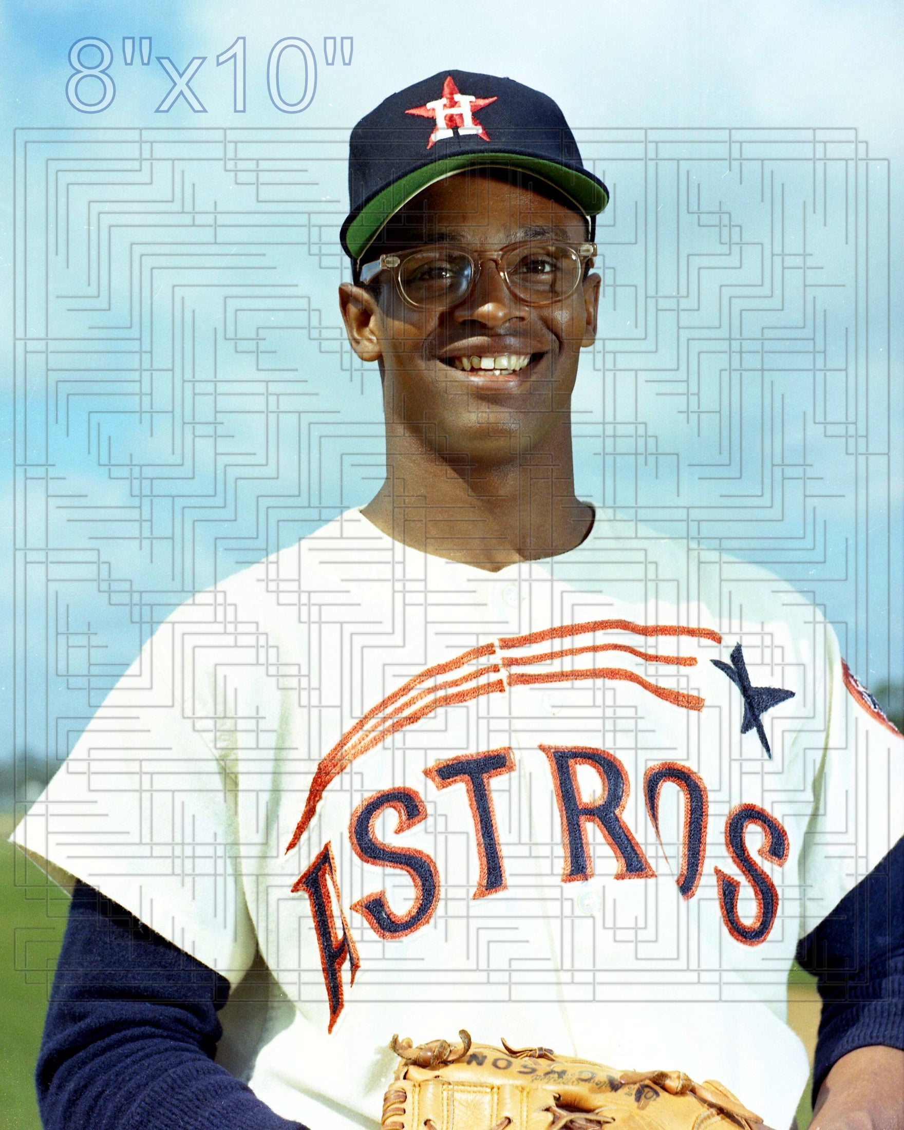 Sonny Jackson - 1965 Houston Astros - pose A - choose a size & style