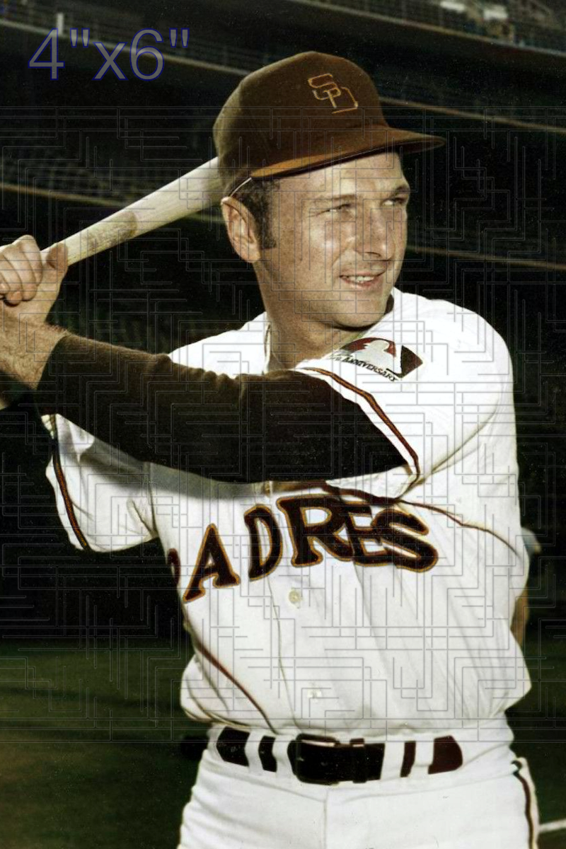 Sonny Ruberto - 1969 San Diego Padres - choose a size & style