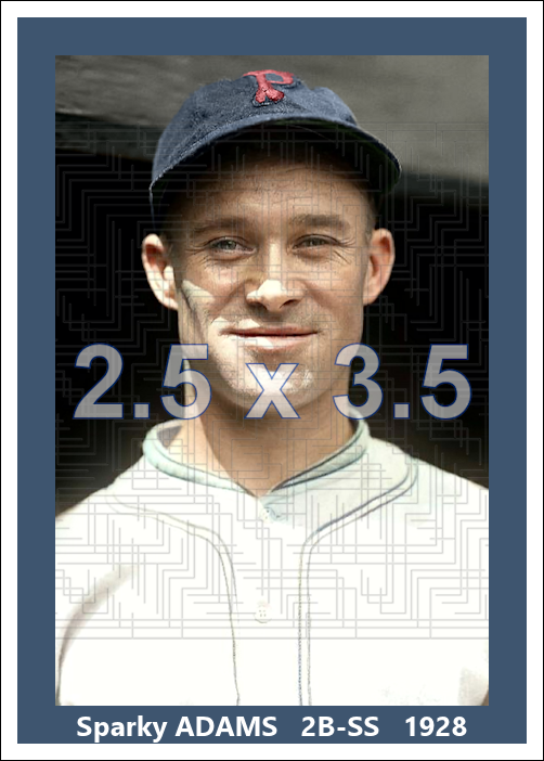 Sparky Adams - 1928 Pittsburgh Pirates - choose a size & style