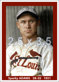 Sparky Adams - 1931 St. Louis Cardinals - choose a size & style