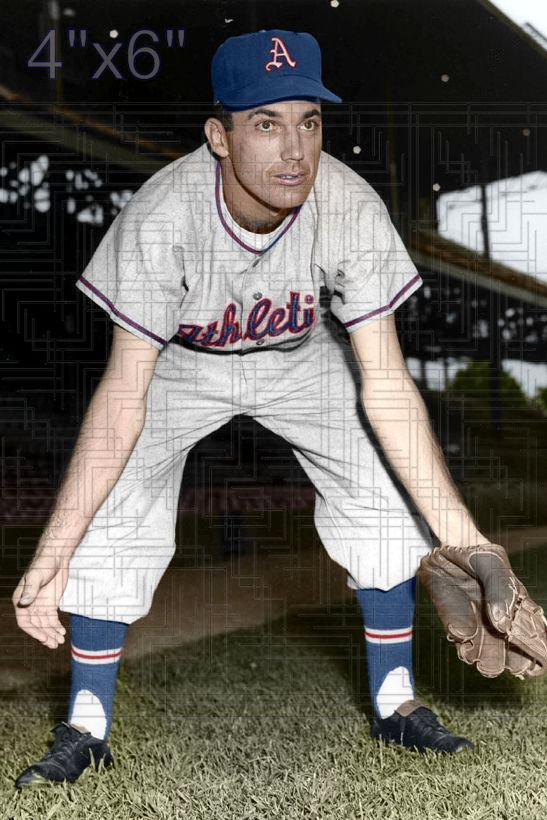 Spook Jacobs - 1954 Philadelphia Athletics - choose a size & style