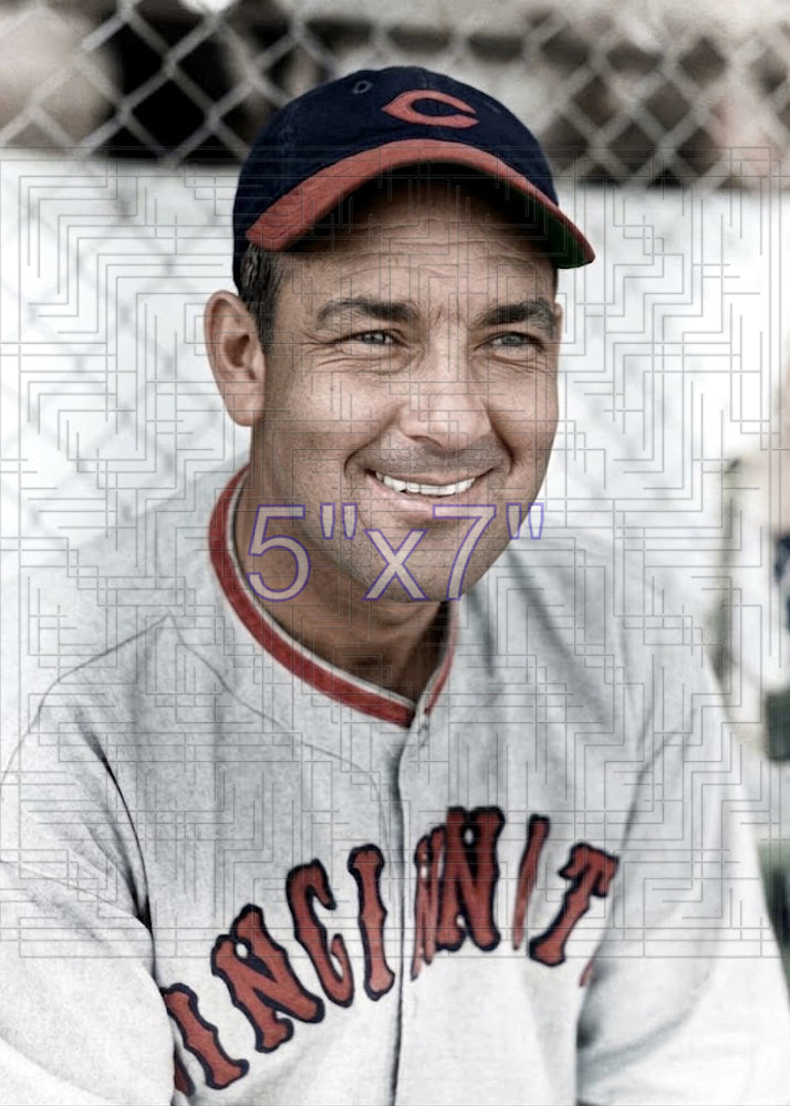 Spud Davis - 1938 Cincinnati Reds - choose a size & style