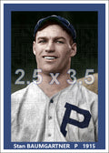 Stan Baumgartner - 1915 Philadelphia Phillies - choose a size & style