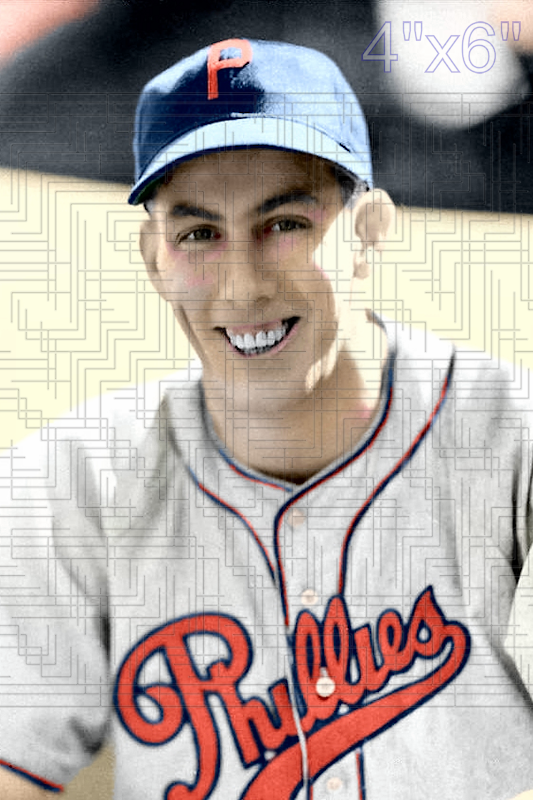 Stan Benjamin - 1939 Philadelphia Phillies - choose a size & style