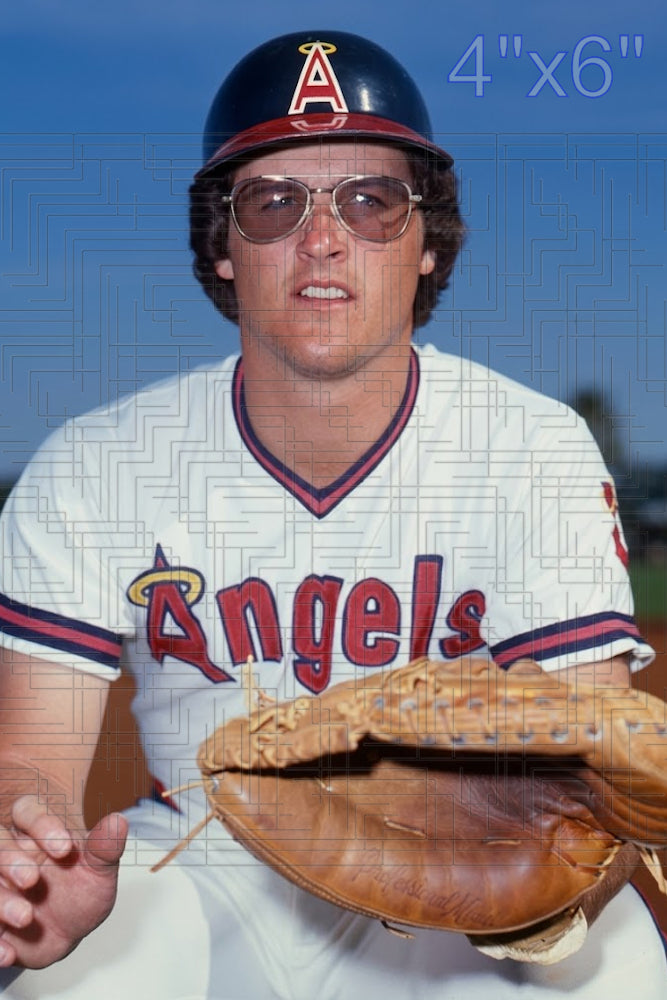 Stan Cliburn - 1980 California Angels - choose a size & style