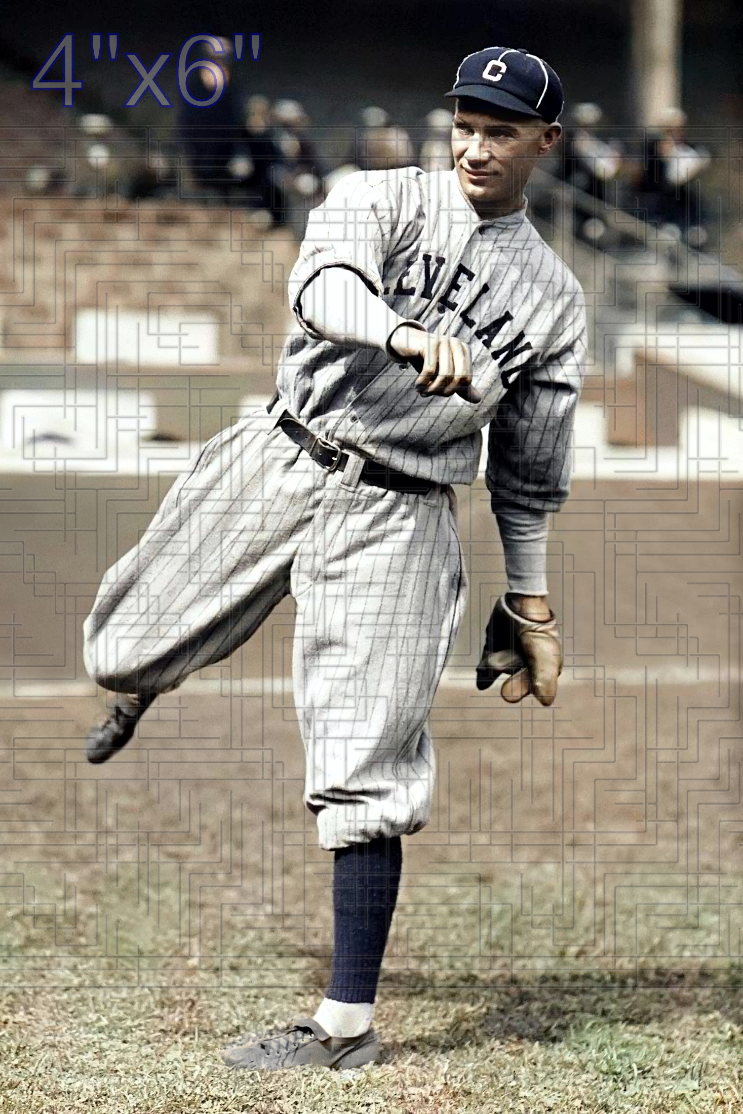 Stan Coveleski - 1917 Cleveland Indians - choose a size & style