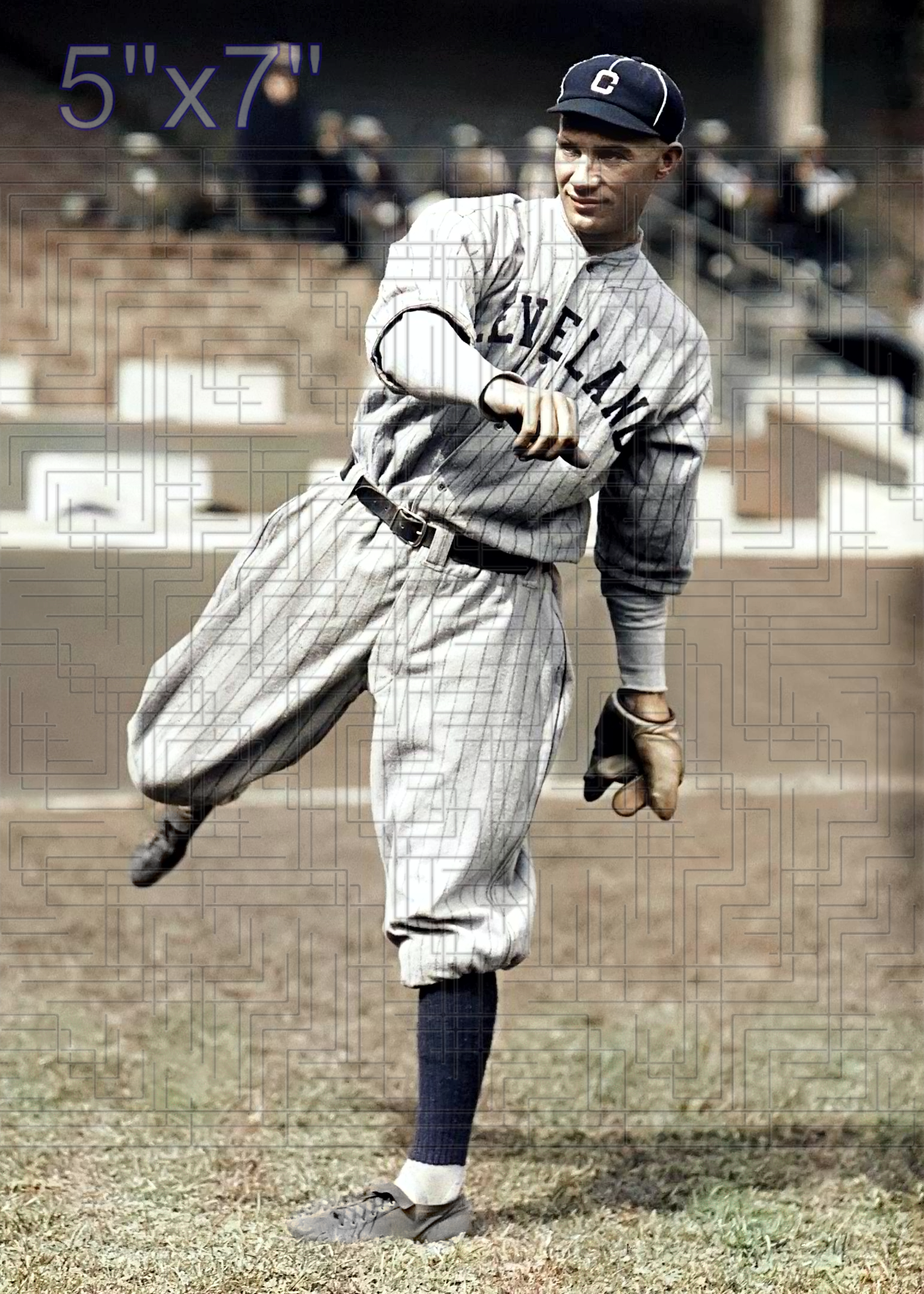 Stan Coveleski - 1917 Cleveland Indians - choose a size & style