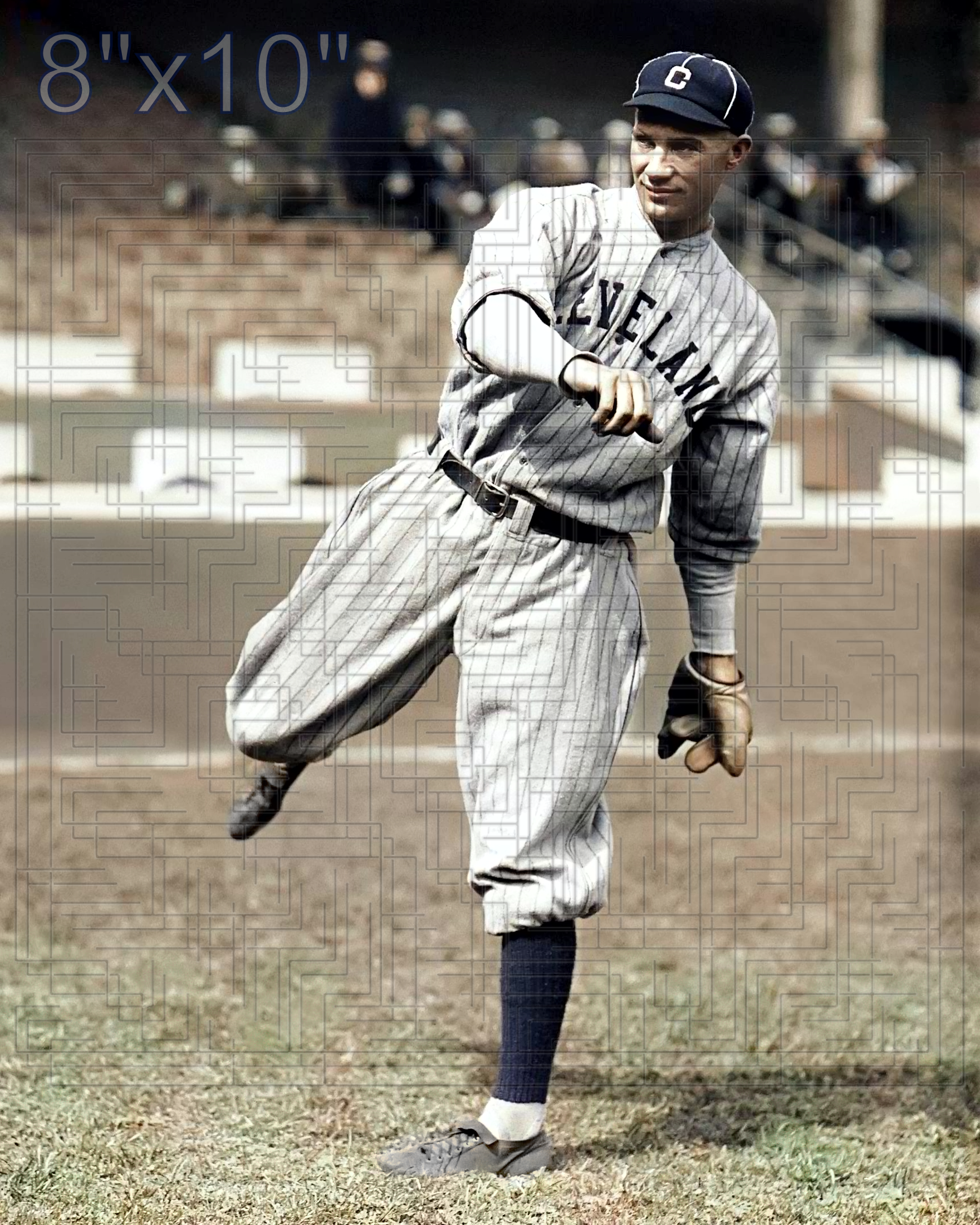 Stan Coveleski - 1917 Cleveland Indians - choose a size & style