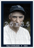 Stan Coveleski - 1925 Washington Senators - choose a size & style