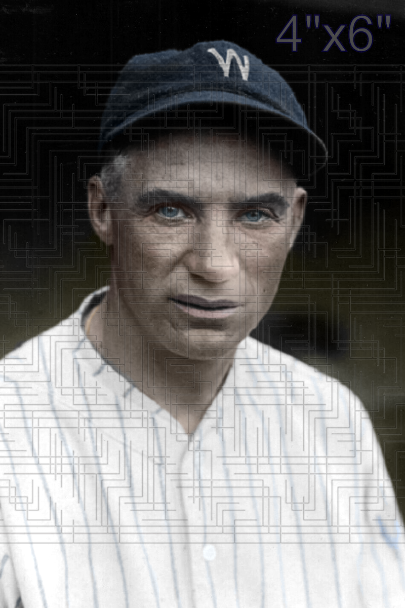 Stan Coveleski - 1925 Washington Senators - choose a size & style