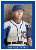 Stan Hack - 1942 Chicago Cubs - choose a size & style