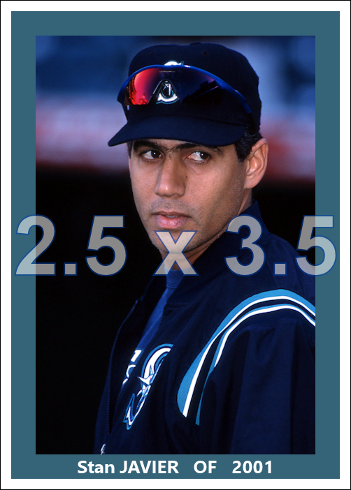 Stan Javier - 2001 Seattle Mariners - choose a size & style