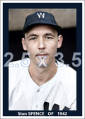 Stan Spence - 1942 Washington Senators - choose a size & style