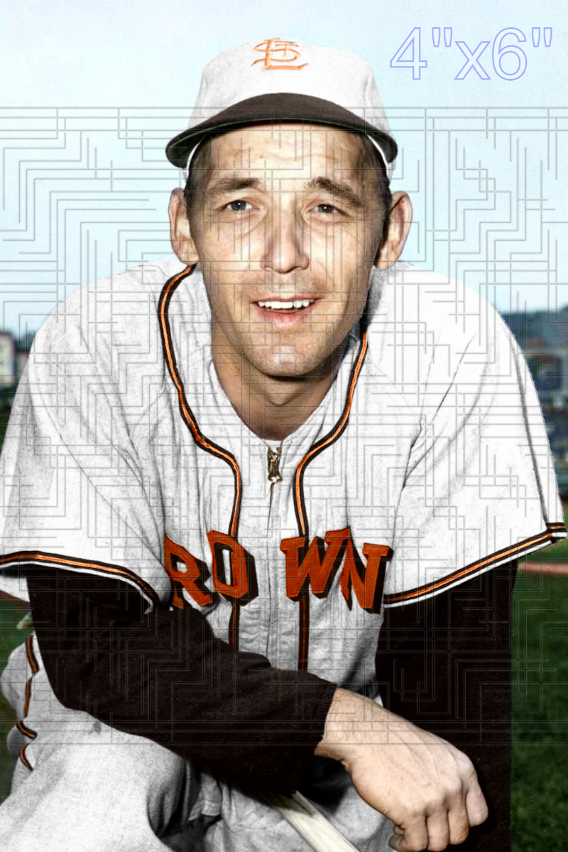 Stan Spence - 1949 St. Louis Browns - choose a size & style