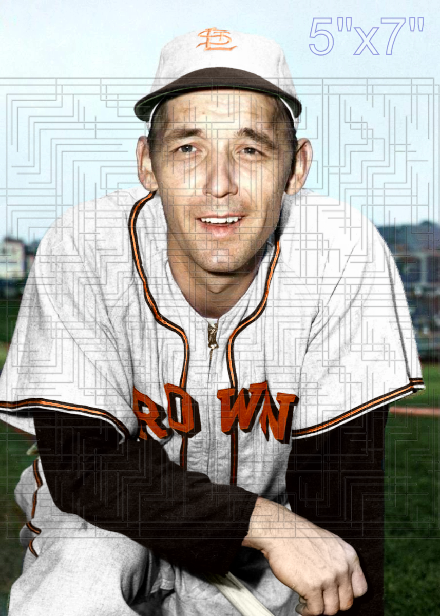 Stan Spence - 1949 St. Louis Browns - choose a size & style