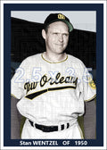 Stan Wentzel - 1950 New Orleans Pelicans - choose a size & style