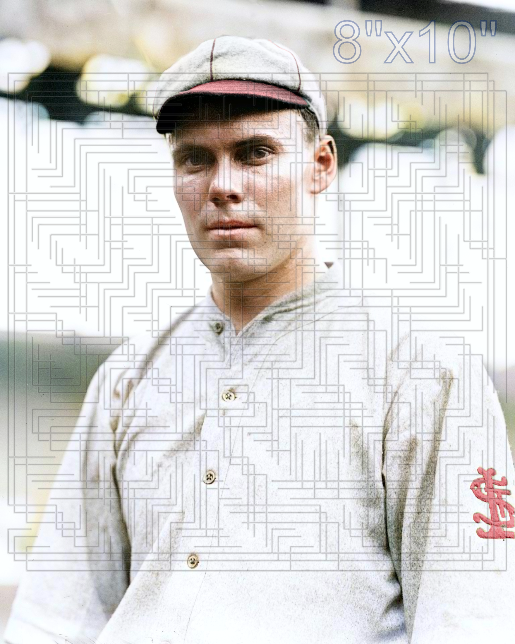Steamboat Williams - 1916 St. Louis Cardinals - choose a size & style