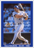 Steve Balboni - 1988 Seattle Mariners - choose a size & style