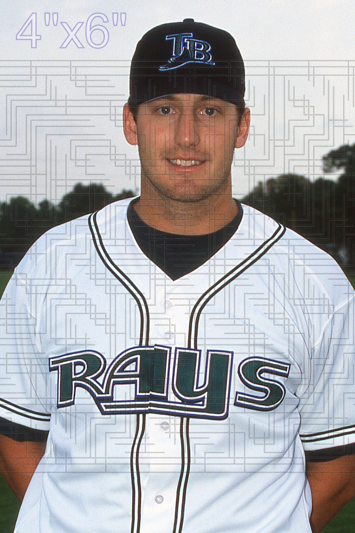 Steve Cox - 2002 Tampa Bay Devil Rays - choose a size & style