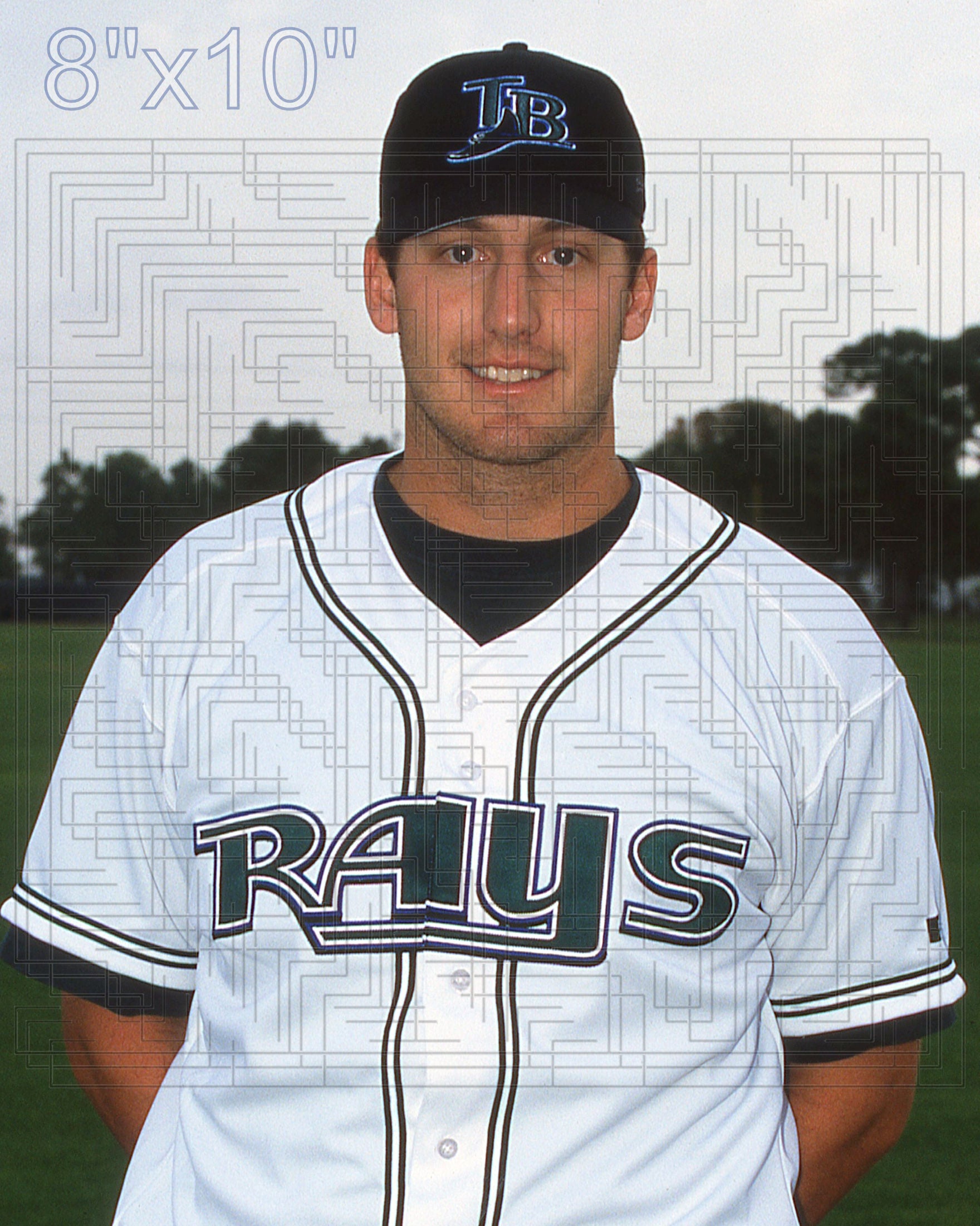 Steve Cox - 2002 Tampa Bay Devil Rays - choose a size & style