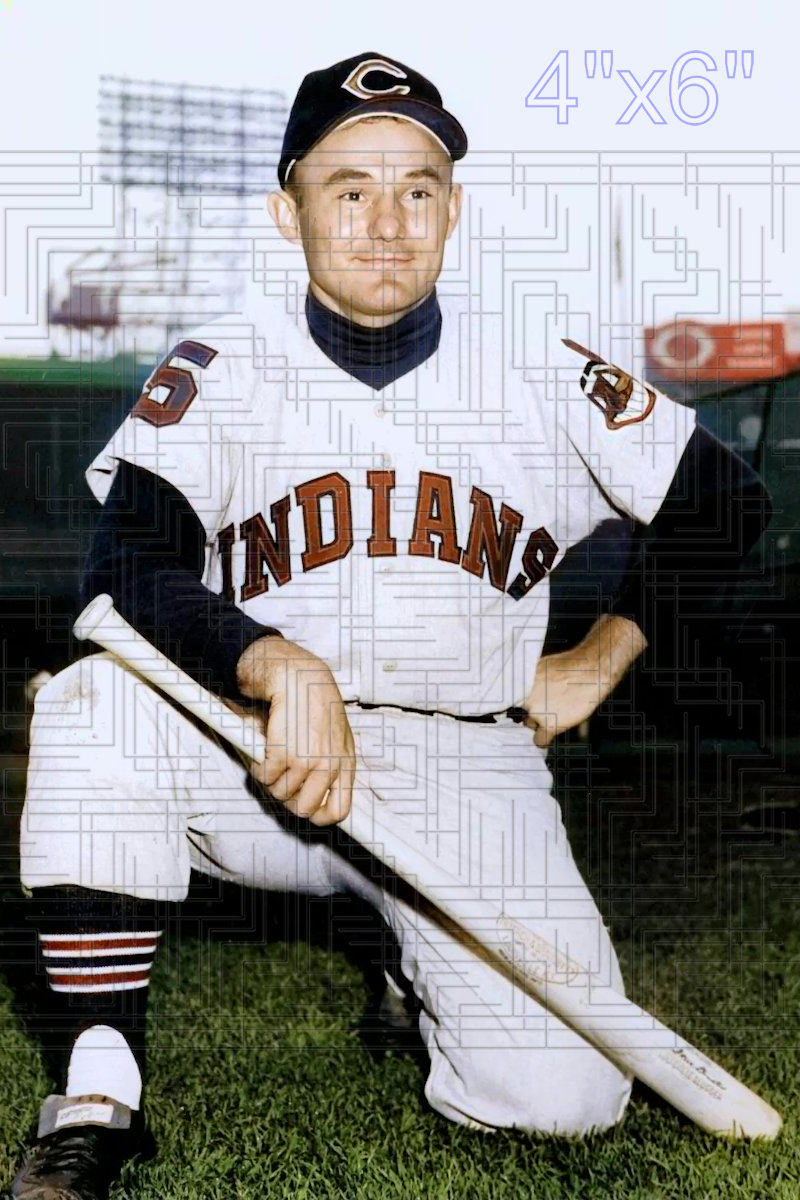 Steve Demeter - 1960 Cleveland Indians - choose a size & style