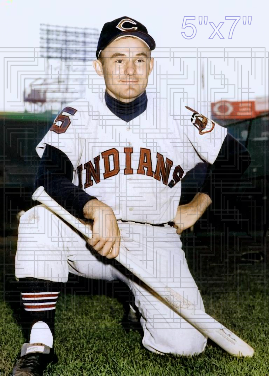 Steve Demeter - 1960 Cleveland Indians - choose a size & style
