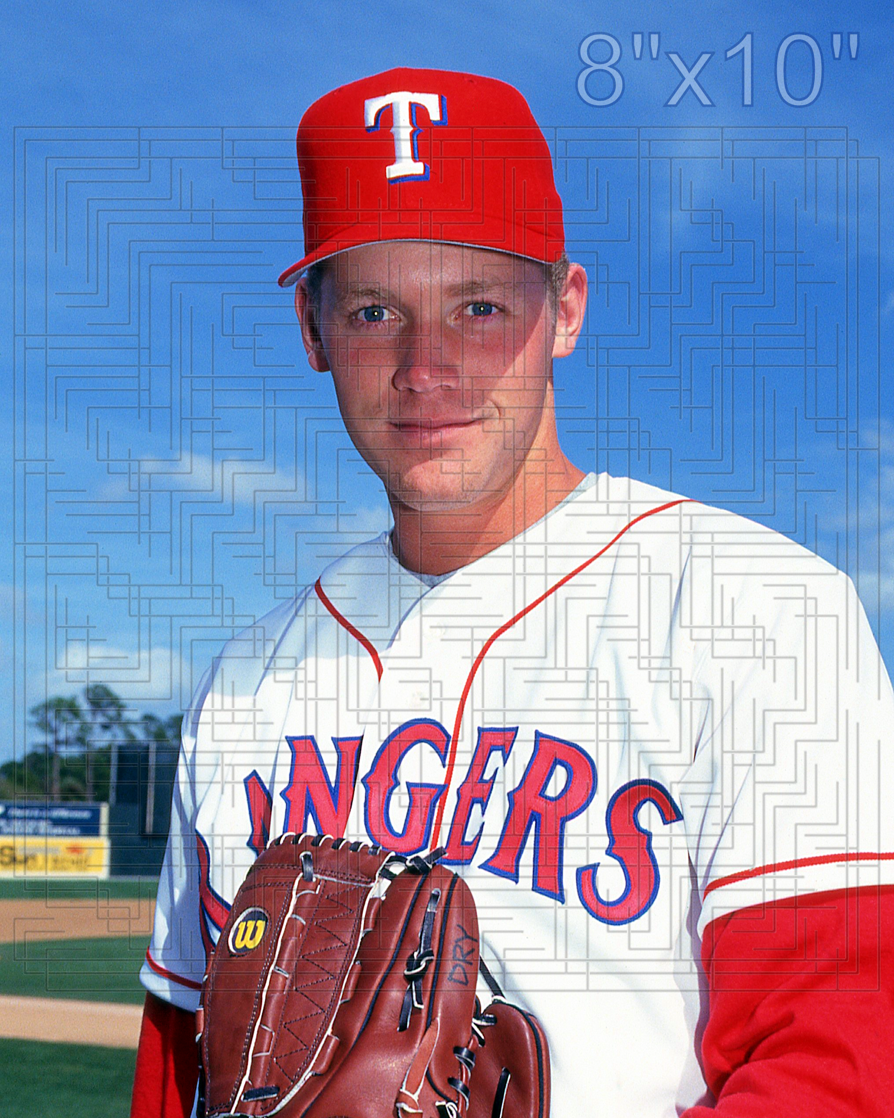 Steve Dreyer - 1994 Texas Rangers - choose a size & style