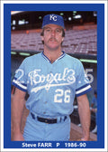 Steve Farr - 1986-90 Kansas City Royals - choose a size & style