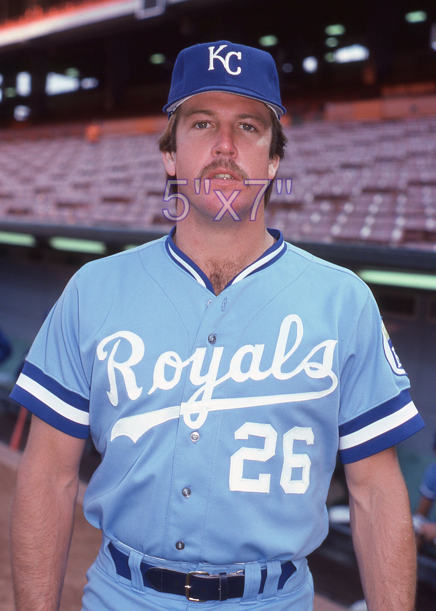Steve Farr - 1986-90 Kansas City Royals - choose a size & style