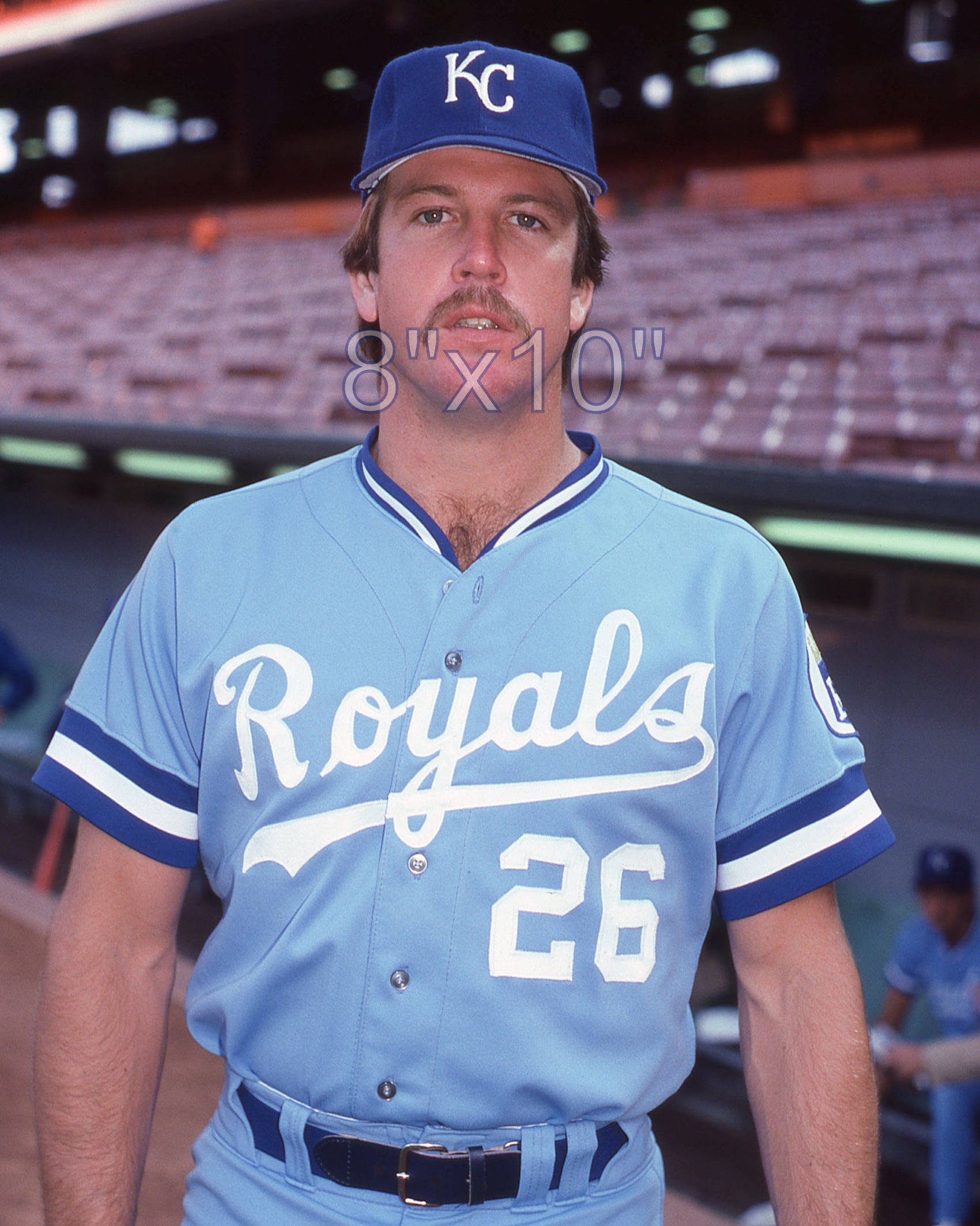 Steve Farr - 1986-90 Kansas City Royals - choose a size & style