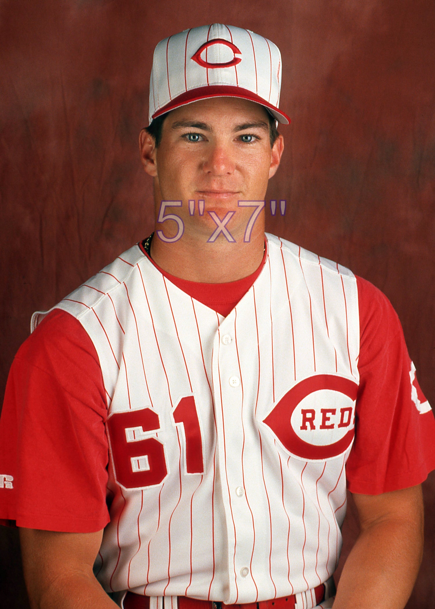 Steve Gibralter - 1996 Cincinnati Reds - choose a size & style