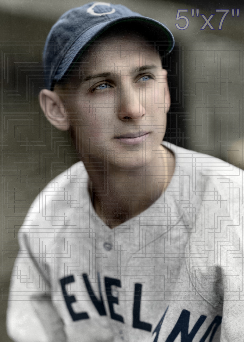 Steve Gromek - 1941 Cleveland Indians - choose a size & style