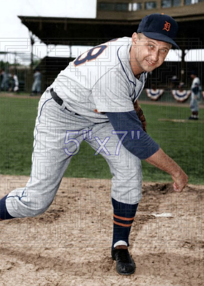 Steve Gromek - 1954 Detroit Tigers - choose a size & style