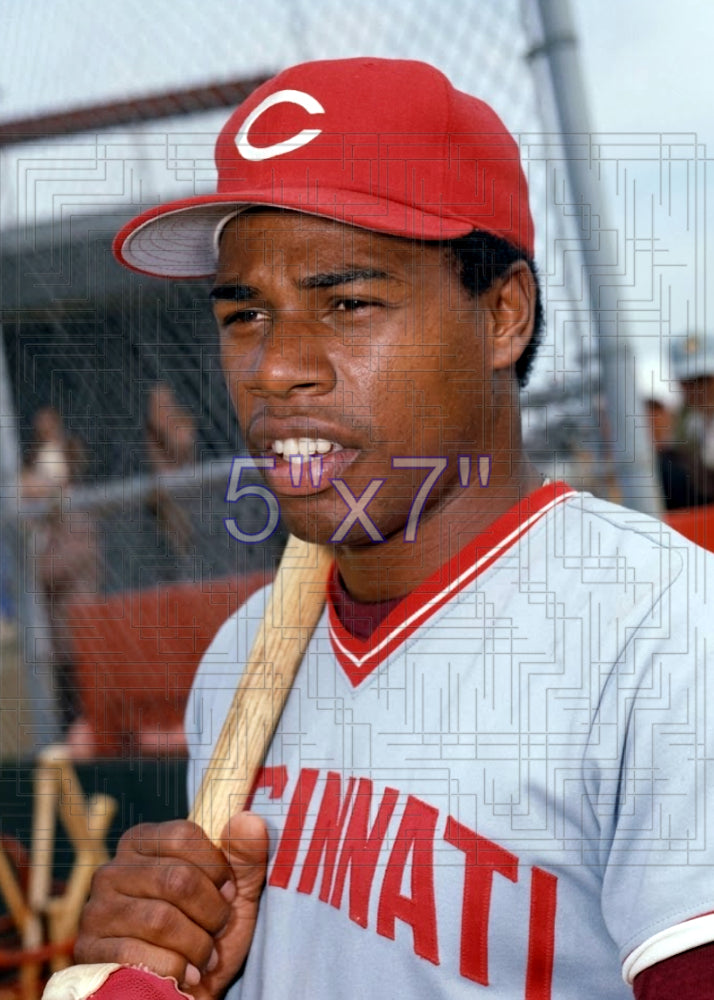 Steve Henderson - 1977 Cincinnati Reds - choose a size & style