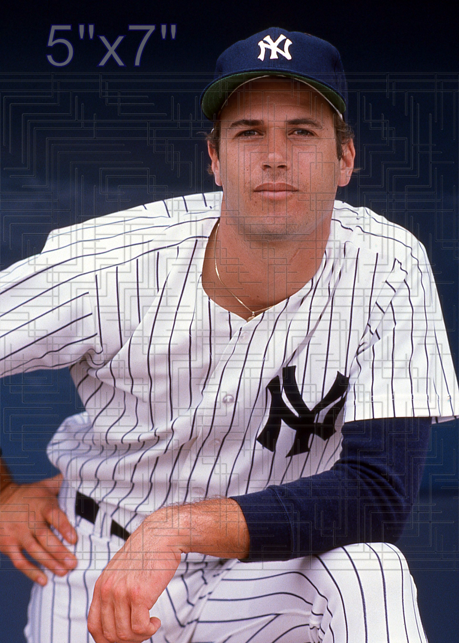 Steve Kiefer - 1989 New York Yankees - choose a size & style
