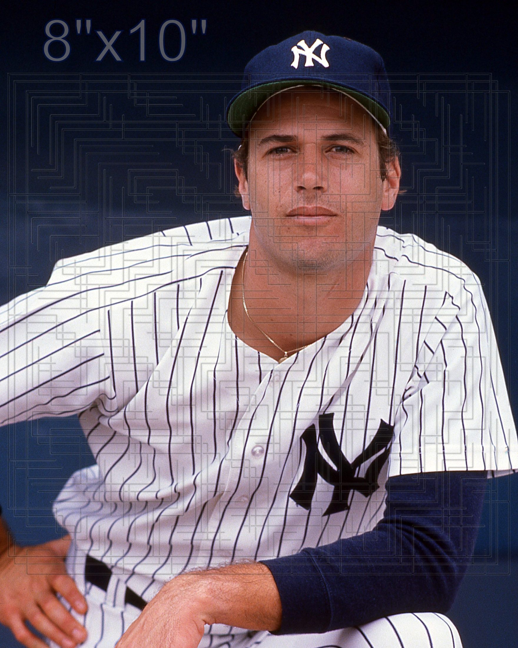 Steve Kiefer - 1989 New York Yankees - choose a size & style
