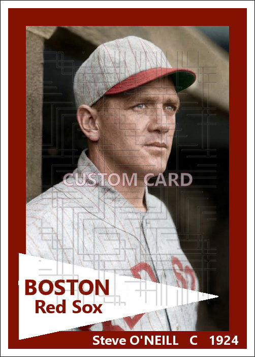 Steve O'Neill - 1924 Boston Red Sox - choose a size & style
