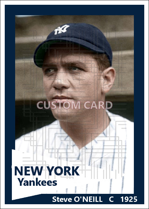 Steve O'Neill - 1925 New York Yankees - choose a size & style