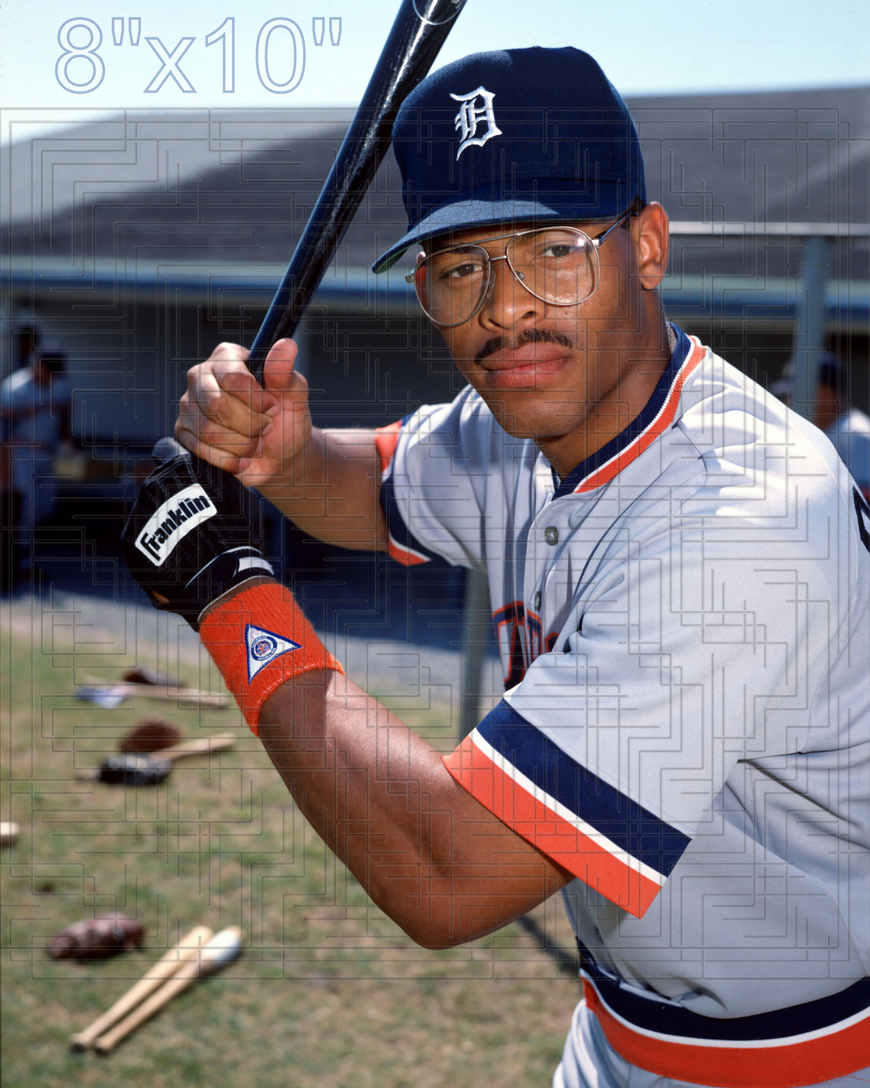 Steve Pegues - 1990 Detroit Tigers - choose a size & style