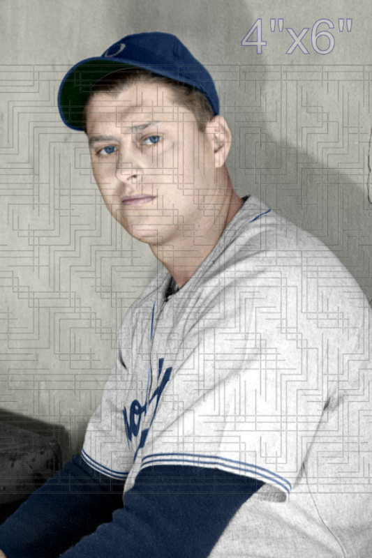 Steve Rachunok - 1940 Brooklyn Dodgers - choose a size & style