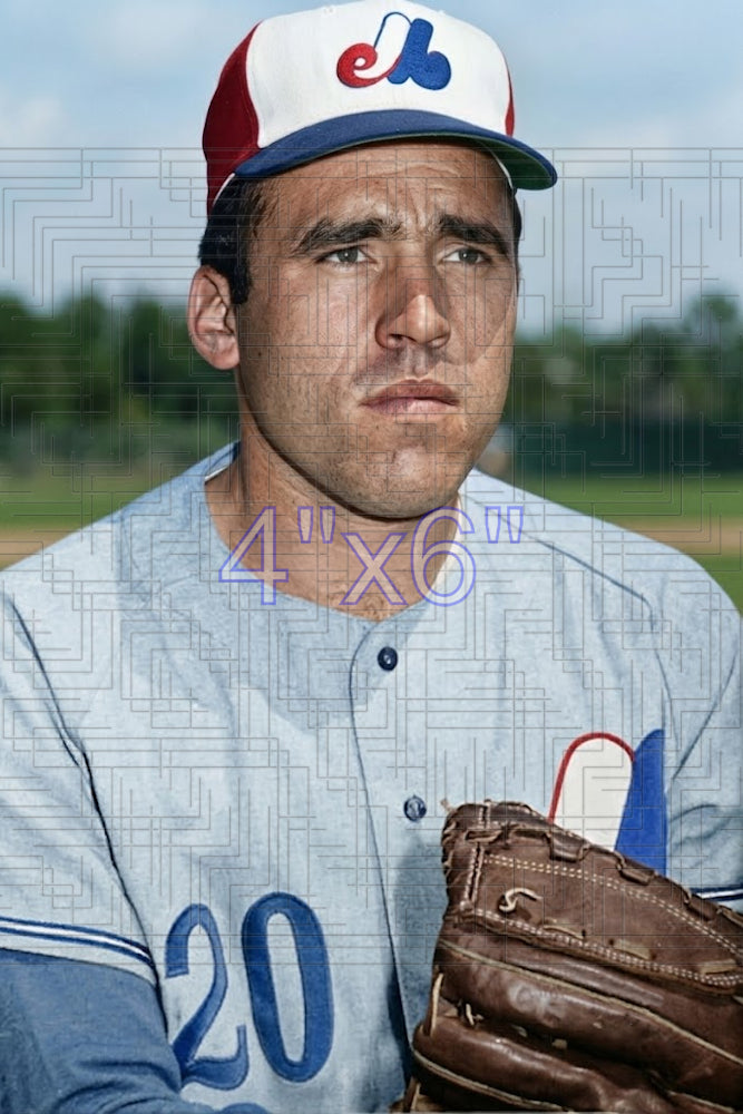 Steve Shea - 1969 Montreal Expos - choose a size & style
